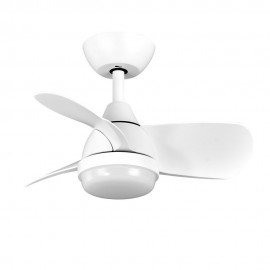 Ventilador Pirdo DC Blanco 60Ø 24W Mando Memoria y Temporizador 186291301