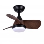 Ventilador Pirdo DC Negro-Marron 60Ø 24W Mando Memoria y Temporizador 186291302