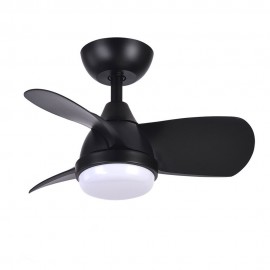 Ventilador Pirdo DC Negro 60Ø 24W Mando Memoria y Temporizador 186291309