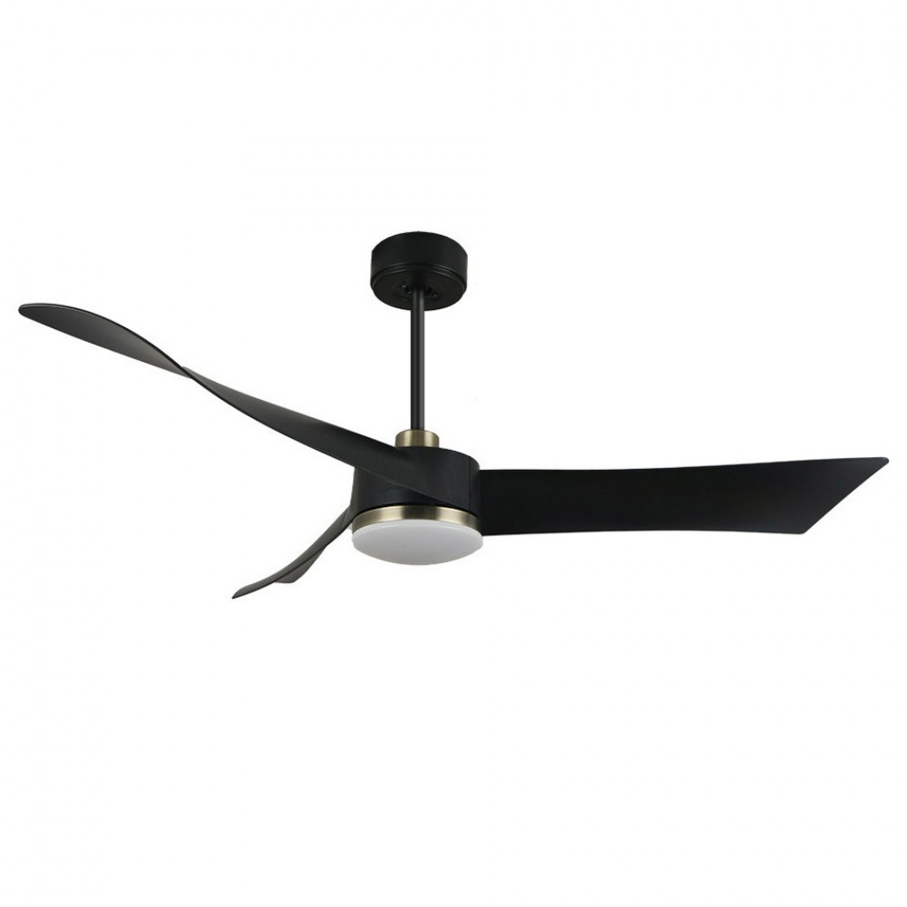 Ventilador Tempel Dc Negro-Cuero 132Ø 26W 3 Aspas Mando Memoria Y Temporizador 187491373