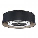 Ventilador Tania Negro-Madera Gris 70Ø 72W 5 Aspas Mando Regulable Memoria Y Temporizador 188391709