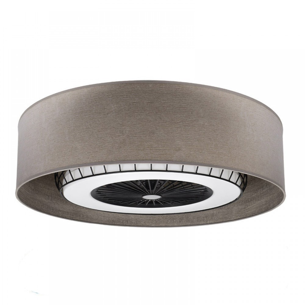 Ventilador Tania Madera Gris 70Ø 72W 5 Aspas Mando Regulable Memoria Y Temporizador 188391783