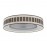 Ventilador Ivanna Blanco-Oxido Negra 60Ø 72W 5 Aspas Mando Regulable Memoria Y Temporizador 188491517
