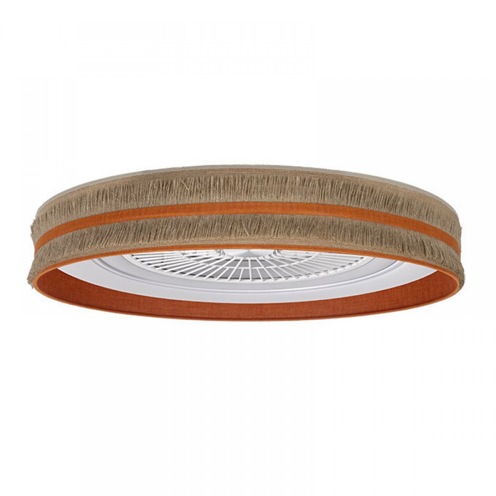 Ventilador Natalia DC Saco-Naranja 60Ø 72W 5 Aspas Mando Regulable Memoria Y Temporizador 188591504