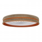 Ventilador Natalia DC Saco-Naranja 60Ø 72W 5 Aspas Mando Regulable Memoria Y Temporizador 188591504