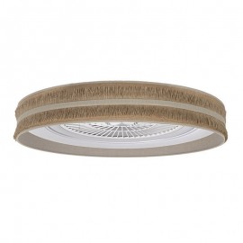 Ventilador Natalia DC Saco-Beis 60Ø 72W 5 Aspas Mando Regulable Memoria Y Temporizador 188591515