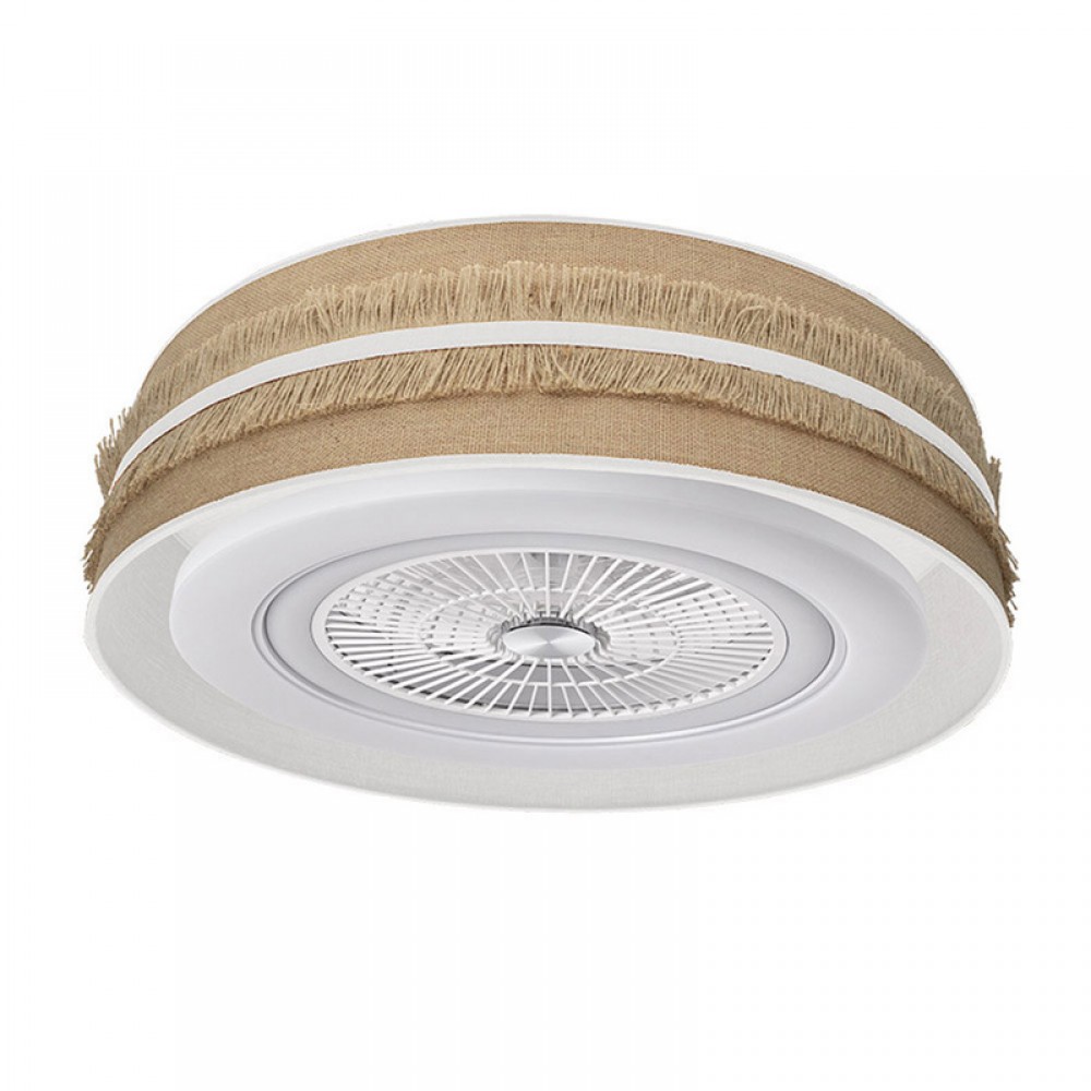 Ventilador Natalia DC Saco-Blanco 70Ø 72W 5 Aspas Mando Regulable Memoria Y Temporizador 188591701