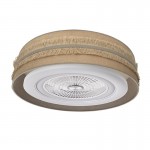 Ventilador Natalia DC Saco-Beis 70Ø 72W 5 Aspas Mando Regulable Memoria Y Temporizador 188591715