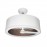 Ventilador Tatiana DC Blanco-Oxido 62Ø 110W 3 Aspas Mando Memoria Y Temporizador 189191317