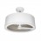 Ventilador Tatiana DC Blanco-Madera Gris 62Ø 110W 3 Aspas Mando Memoria Y Temporizador 189191383