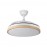 Ventilador Evros DC Blanco -Haya Plegable 107Ø 72w 3 Aspas Mando Memoria y Temporizador 197091368