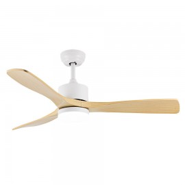 Ventilador Azabache DC Blanco 121Ø 20w 3 Aspas Mando Memoria y Temporizador 206591368