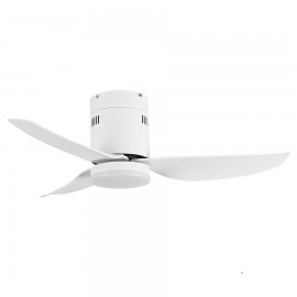 Ventilador Borax DC Blanco 101Ø 20w 3 Aspas Mando Memoria y Temporizador 206691301
