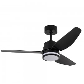 Ventilador Jarama DC Negro 112Ø 20w 3 Aspas Mando Memoria y Temporizador 206791309