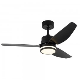 Ventilador Jarama DC Negro 112Ø 20w 3 Aspas Mando Memoria y Temporizador 206791309