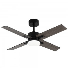 Ventilador Talco DC Negro 106Ø 20w 4 Aspas Reversibles Mando Memoria y Temporizador 206891409