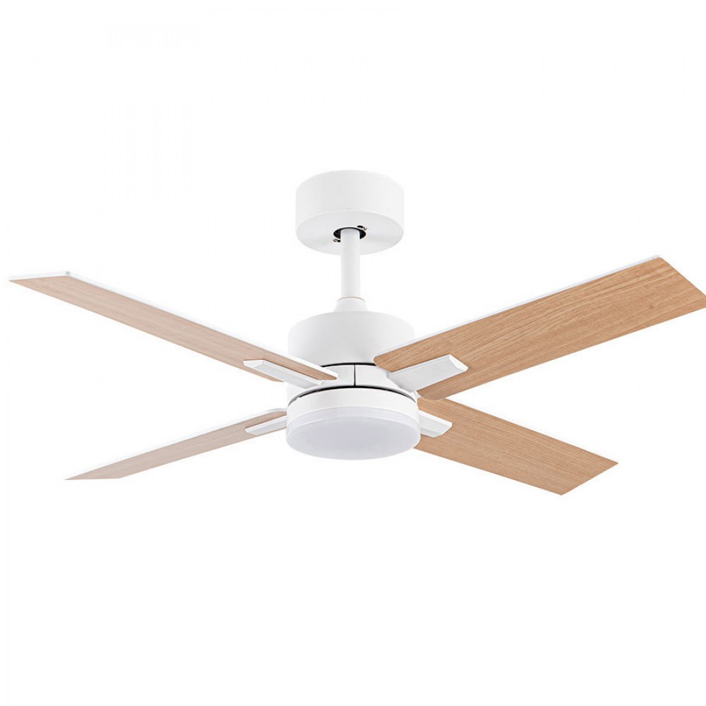 Ventilador Talco DC Blanco 106Ø 20w 4 Aspas Reversibles Mando Memoria y Temporizador 206891468