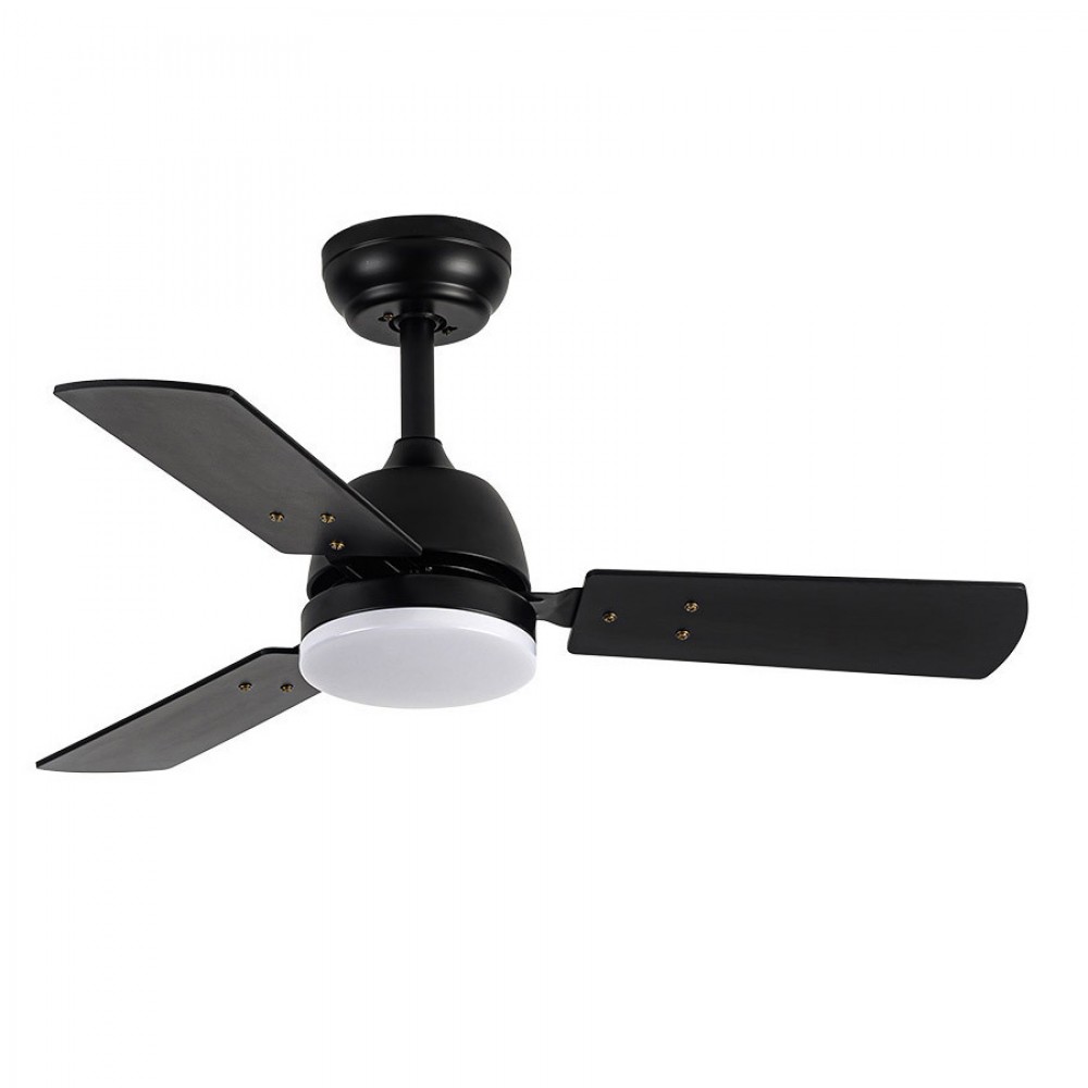 Ventilador Portico DC Negro 91Ø 20w 3Aspas Reversibles Mando Memoria y Temporizador 206991309