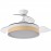 Ventilador Mini Iglu DC Blanco-Haya Plegable 91Ø 72w Mando Memoria y Temporizador 207099068