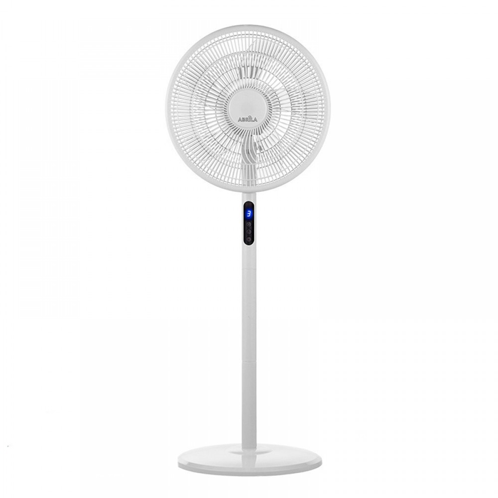 Ventilador Icono Blanco De Pie 44Ø 45w 5Aspas Oscilante Mando y Temporizador 207441001