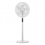 Ventilador Icono Blanco De Pie 44Ø 45w 5Aspas Oscilante Mando y Temporizador 207441001