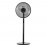 Ventilador Icono Negro De Pie 44Ø 45w 5Aspas Oscilante Mando y Temporizador 207441009