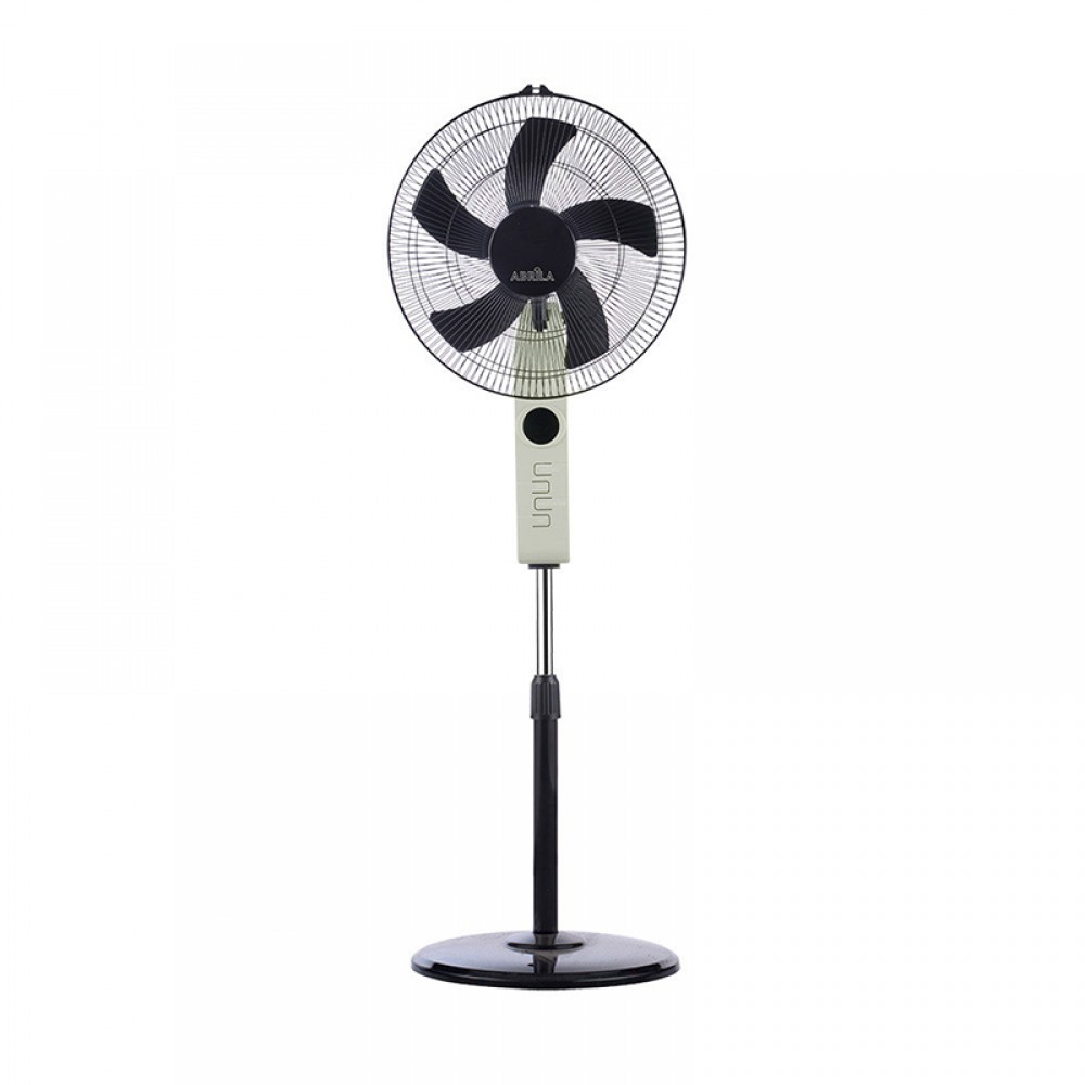 Ventilador Circus Beis-Negro De Pie 43Ø 45w 5Aspas Oscilante Mando y Temporizador 207541015