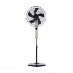 Ventilador Circus Beis-Negro De Pie 43Ø 45w 5Aspas Oscilante Mando y Temporizador 207541015