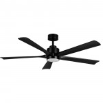 Ventilador Cairo DC Negro 132Ø 24w 5Aspas Mando Memoria y Temporizador 208091509