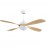 Ventilador Livorno DC Blanco-Haya 132Ø 30w 4Aspas Mando Memoria y Temporizador 208191468