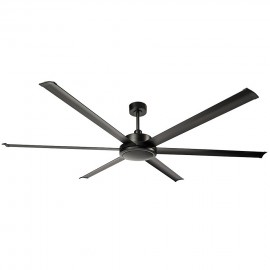 Ventilador Sanson DC Negro 214Ø 6Aspas Mando y Temporizador 208399609