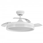 Ventilador Zenit DC Blanco Plegable 107Ø 72w 3aspas Mando Memoria Y Temporizador 208491301