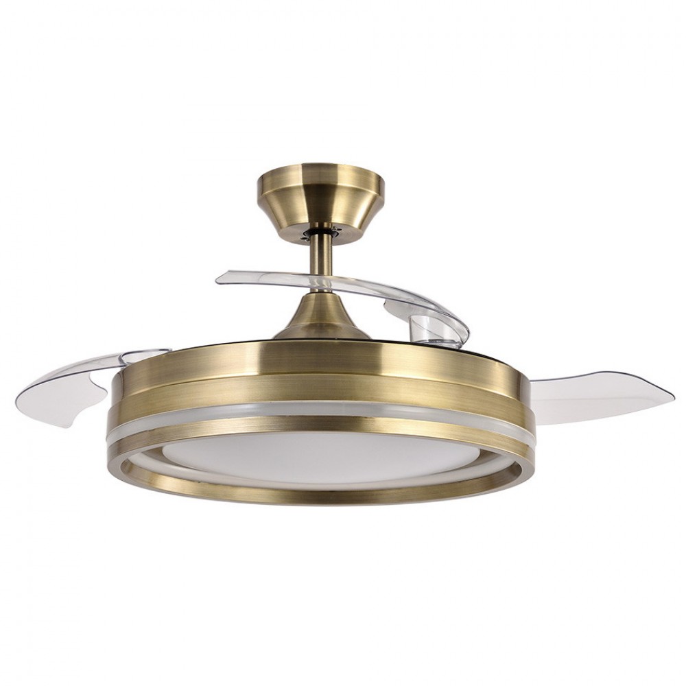 Ventilador Cerrato Dc Cuero Plegable 107Ø 72w 3aspas Mando Memoria Y Temporizador 208691314