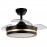 Ventilador Mini Viper DC Negro-Oro Plegable 91Ø 48w Mando Memoria Y Temporizador 208999016