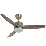 Ventilador Torino DC Cuero 107Ø 24w 3aspas Mando Memoria Y Temporizador 209091364
