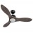 Ventilador Segre DC Negro 107Ø 24w 3aspas Mando Regulable Memoria Y Temporizador 209191364