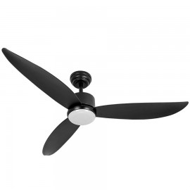 Ventilador Genil DC Negro 132Ø 24w 3aspas Mando Memoria Y Temporizador 209591309