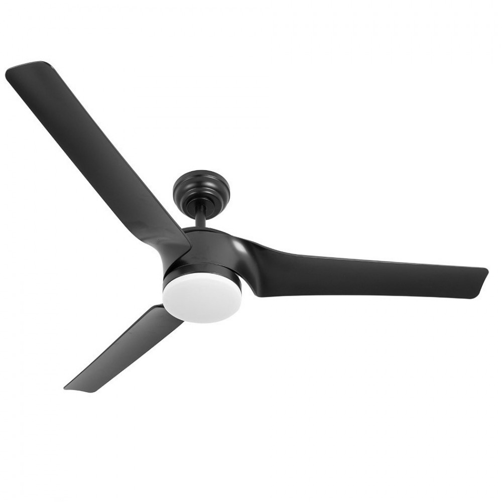 Ventilador Montijo DC Negro 132Ø 24w 3aspas Mando Regulable Memoria Y Temporizador 209791309