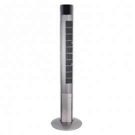 Ventilador Principe De Torre Plata 3vel 50w Mando Oscilante Temporizador 211071010