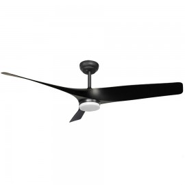 Ventilador Niger DC Negro 132Ø 22w 3aspas Mando Regulable Memoria Y Temporizador 211591309