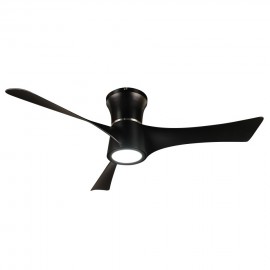 Ventilador Tianas DC Negro 132Ø 18w 3aspas Mando Regulable Memoria Y Temporizador 212191309