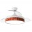 Ventilador Mini Moda DC Blanco-Hoja Caldera 91Ø 72w Mando Memoria Y Temporizador 212480201