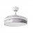 Ventilador Mini Moda DC Blanco-Ola Gris 91Ø 72w Mando Memoria Y Temporizador 212480301