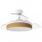 Ventilador Mini Moda DC Blanco-Amarillo 91Ø 72w Mando Memoria Y Temporizador 212481001