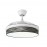 Ventilador Mini Moda DC Blanco-Tetris Gris 91Ø 72w Mando Memoria Y Temporizador 212481101