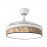 Ventilador Moda DC Blanco-Cañizo Oscuro 108Ø 72w 3aspas Mando Memoria Y Temporizador 212490701