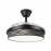 Ventilador Moda DC Negro-Tetris Gris 108Ø 72w 3aspas Mando Memoria Y Temporizador 212491109