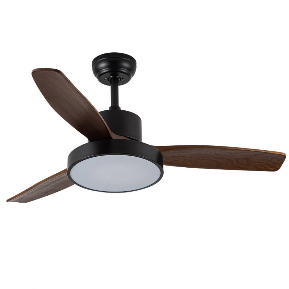 Ventilador Kavala DC Negro 112Ø 48w 3aspas Mando Memoria Y Temporizador 212791336