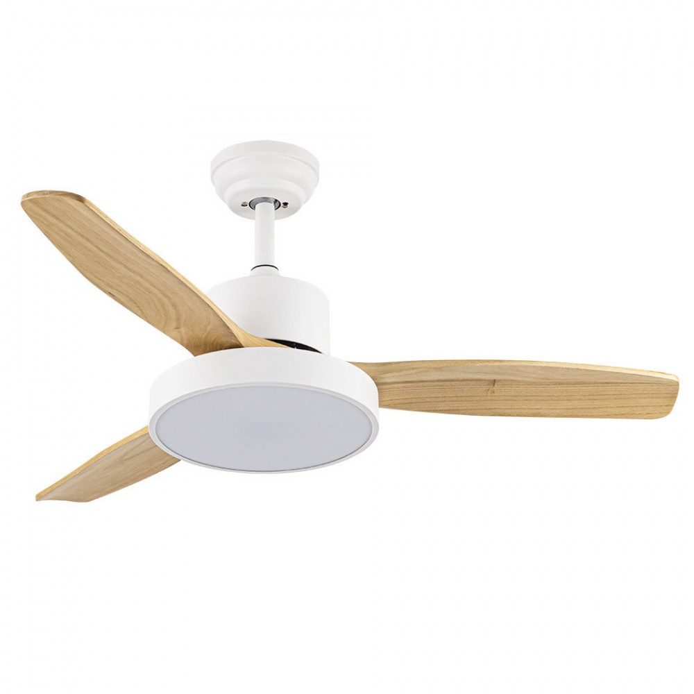 Ventilador Kavala DC Blanco 112Ø 48w 3aspas Mando Memoria Y Temporizador 212791368