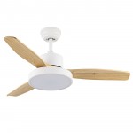 Ventilador Kavala DC Blanco 112Ø 48w 3aspas Mando Memoria Y Temporizador 212791368